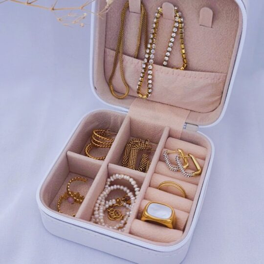 Lotus Jewelry Case